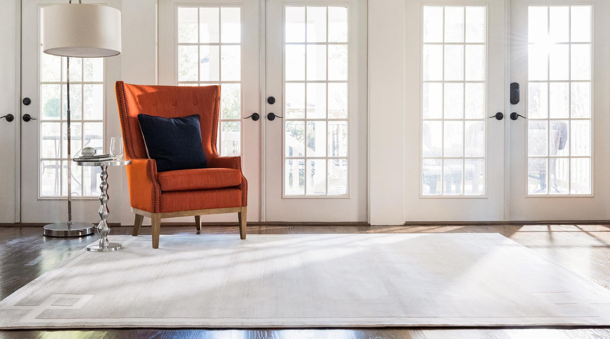 Metro Heights Collection Area Rug -  Bronx Rectangle Beige  lifestyle 7