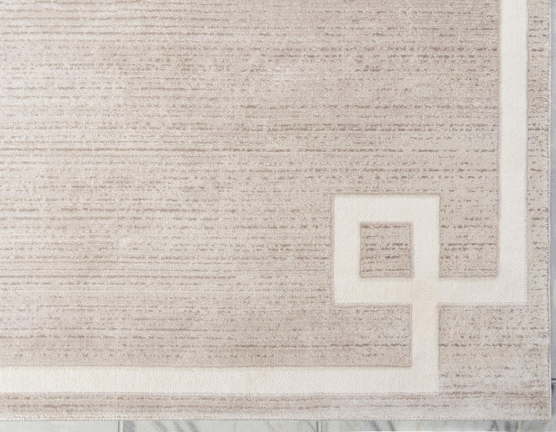 Metro Heights Collection Area Rug -  Bronx Rectangle Beige  lifestyle 12