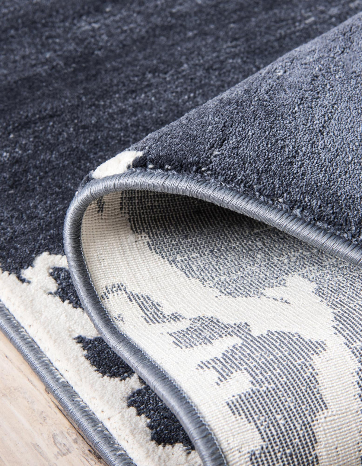 Metro Heights Collection Area Rug -  Madison Rectangle Navy Blue  lifestyle 38