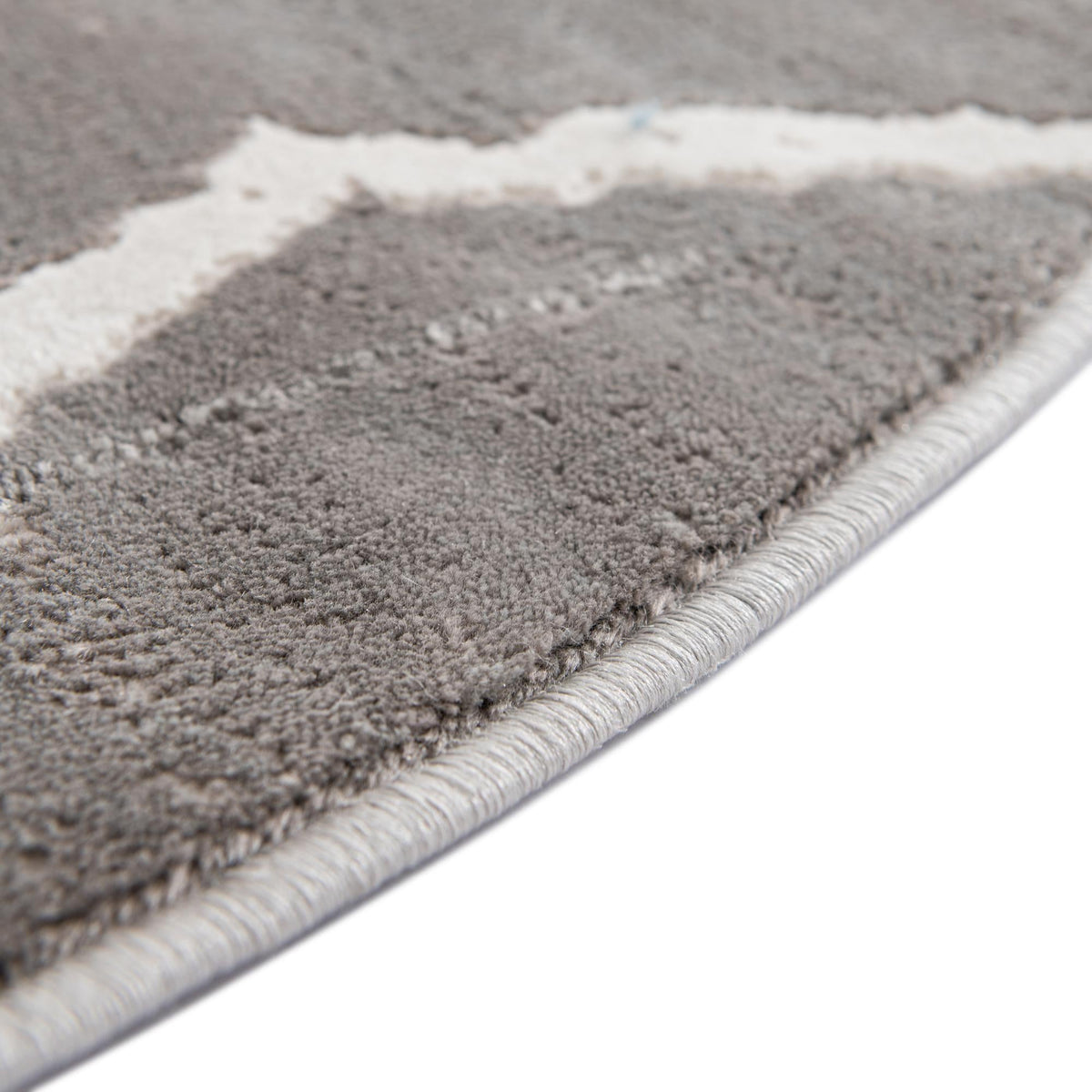 Metro Heights Collection Area Rug -  Madison Round Gray  lifestyle 137
