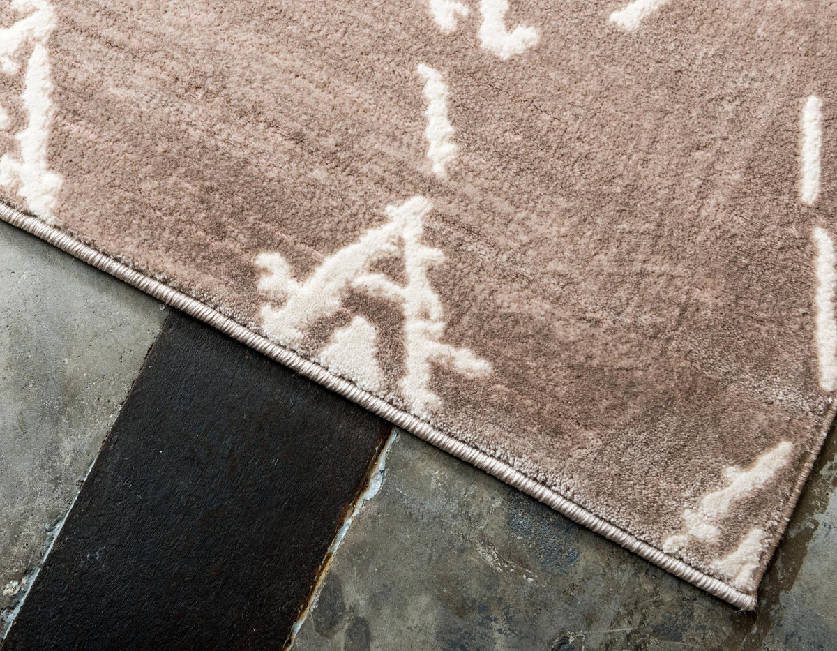 Metro Heights Collection Area Rug -  Madison Runner Light Brown  lifestyle 98