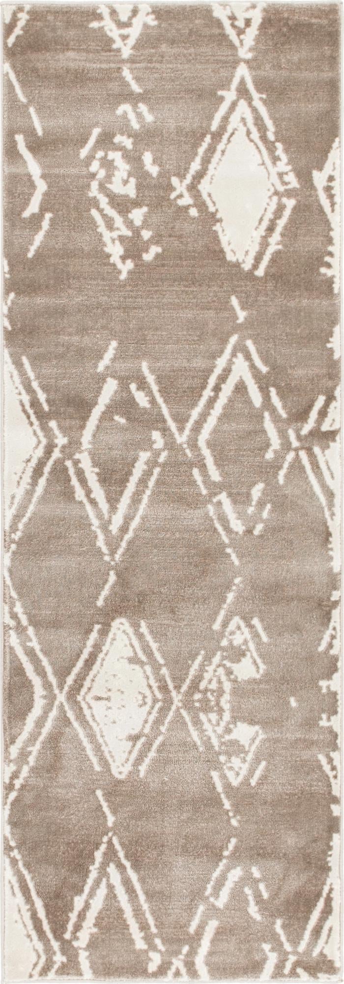 Metro Heights Collection Area Rug -  Madison Runner Light Brown  lifestyle 92