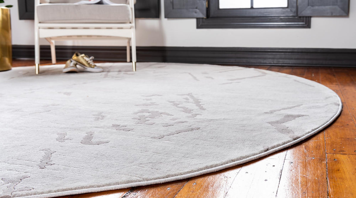 Metro Heights Collection Area Rug -  Madison Round Beige  lifestyle 91