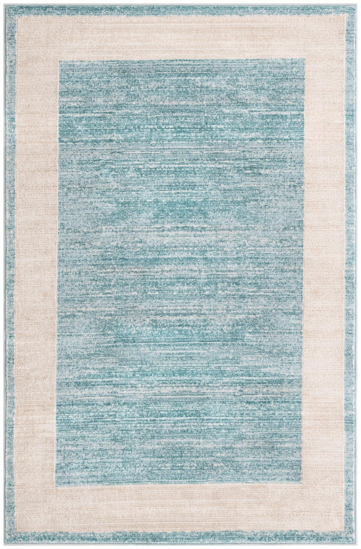 Metro Heights Collection Area Rug -  Park Rectangle Turquoise  lifestyle 6
