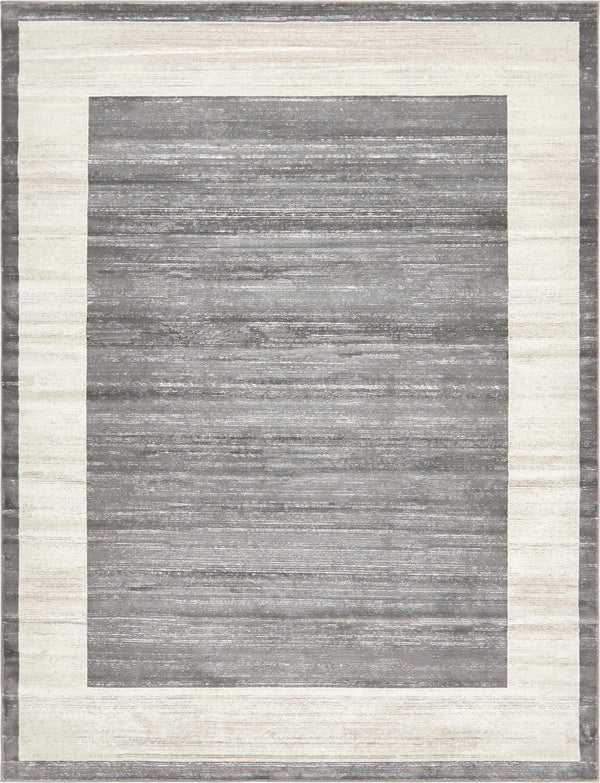 Metro Heights Collection Area Rug -  Park Rectangle Gray Main