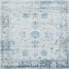 Riviera Elegance Collection Area Rug - Antibes (Light Blue) Square Light Blue Main
