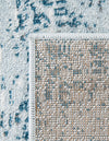 Riviera Elegance Collection Area Rug - Antibes (Light Blue) Square Light Blue  lifestyle 37