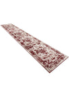 Riviera Elegance Collection Area Rug -  Menton (Burgundy) Runner Burgundy  lifestyle 56