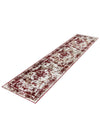 Riviera Elegance Collection Area Rug -  Menton (Burgundy) Runner Burgundy  lifestyle 57