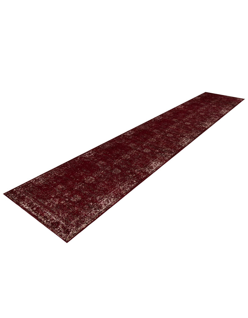 Riviera Elegance Collection Area Rug - Antibes (Burgundy) Runner Burgundy  lifestyle 53