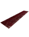 Riviera Elegance Collection Area Rug - Antibes (Burgundy) Runner Burgundy  lifestyle 55
