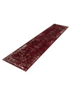 Riviera Elegance Collection Area Rug - Antibes (Burgundy) Runner Burgundy  lifestyle 57
