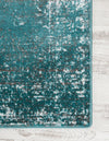 Riviera Elegance Collection Area Rug - Antibes (Turquoise) Square Turquoise  lifestyle 58