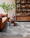 Riviera Elegance Collection Area Rug -  Monaco (Light Gray) Square Light Gray  lifestyle 15