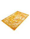 Riviera Elegance Collection Area Rug -  Menton (Orange) Rectangle Orange  lifestyle 9