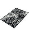 Riviera Elegance Collection Area Rug -  Monaco (Black) Rectangle Black  lifestyle 9