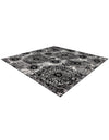 Riviera Elegance Collection Area Rug -  Monaco (Black) Square Black  lifestyle 44