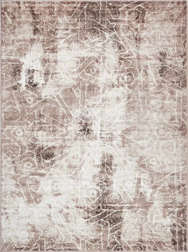Riviera Elegance Collection Area Rug -  Grasse Rectangle Dark Beige  lifestyle 2