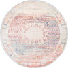 Oxfordshire Elegance Collection Area Rug - Abingdon Round Multi  lifestyle 49