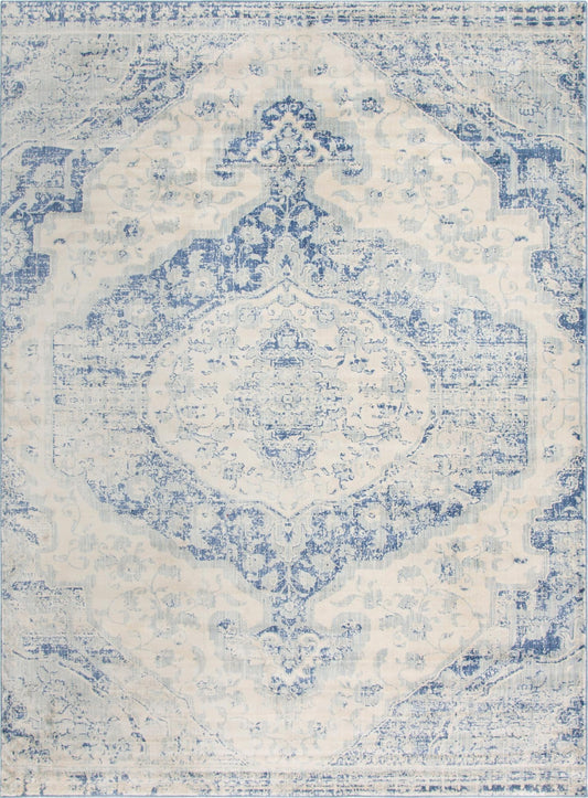 Oxfordshire Elegance Collection Area Rug -  Banbury Rectangle Blue Main