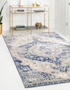 Oxfordshire Elegance Collection Area Rug -  Banbury Rectangle Blue  lifestyle 3