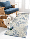 Oxfordshire Elegance Collection Area Rug -  Banbury Runner Blue  lifestyle 31