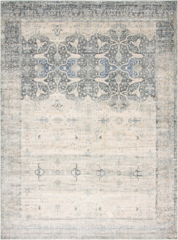 Oxfordshire Elegance Collection Area Rug -  Didcot Rectangle Gray  lifestyle 3