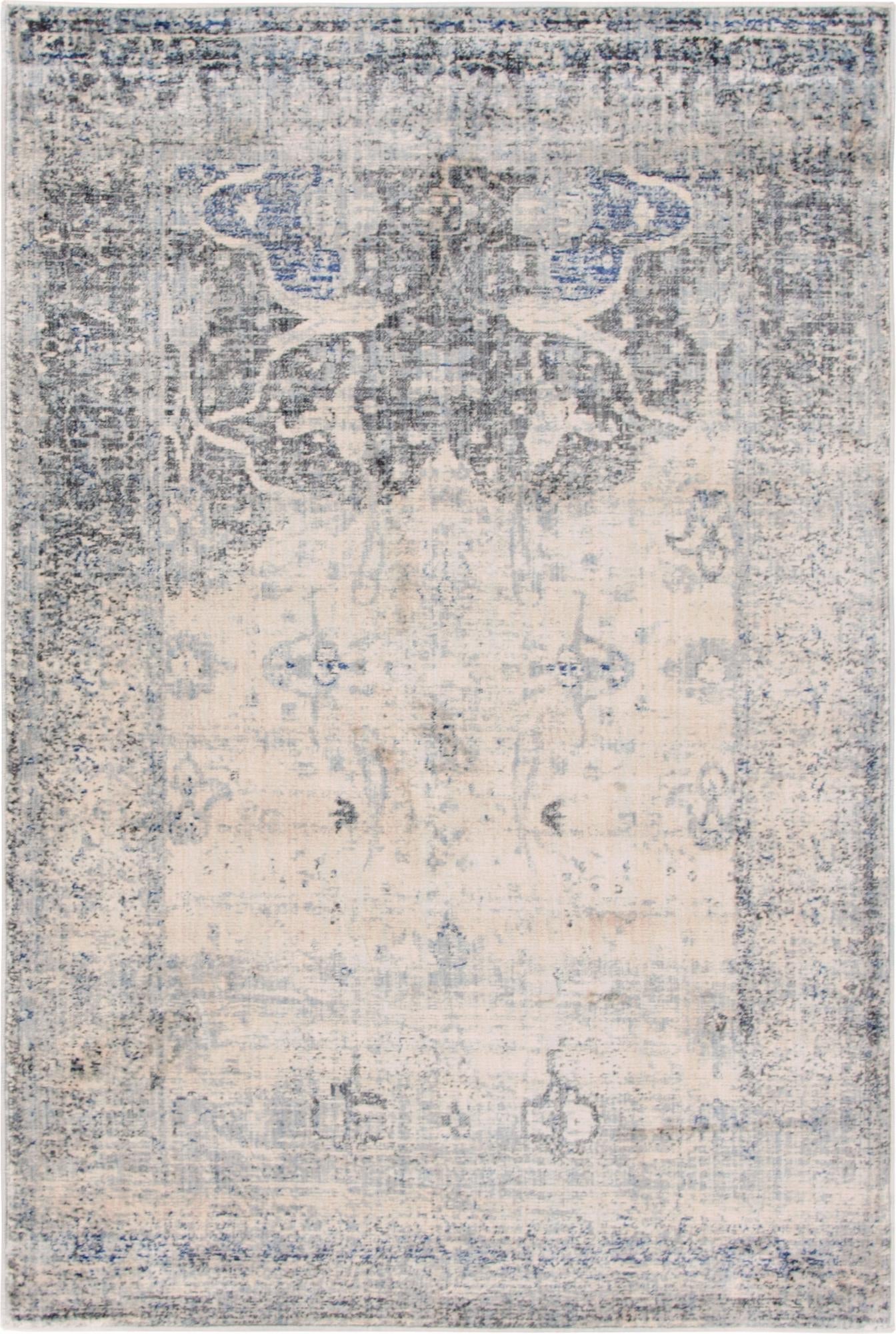 Oxfordshire Elegance Collection Area Rug -  Didcot Rectangle Gray  lifestyle 2