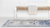 Oxfordshire Elegance Collection Area Rug -  Didcot Runner Navy Blue  lifestyle 36