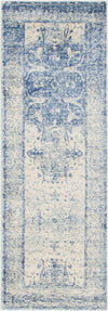 Oxfordshire Elegance Collection Area Rug -  Didcot Runner Navy Blue  lifestyle 30