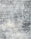 Lunar Luxe Collection Area Rug - Selene Rectangle Gray  lifestyle 2