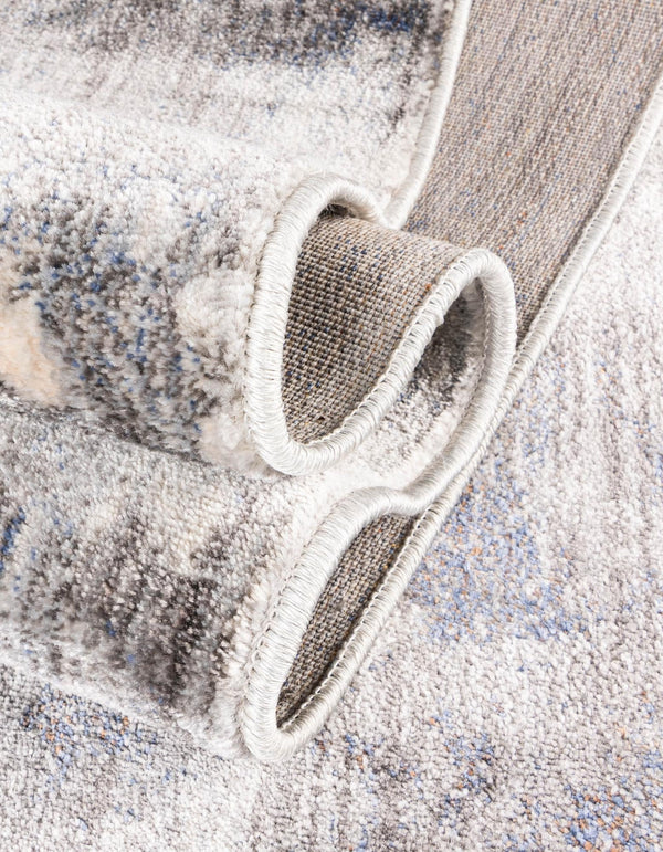 Lunar Luxe Collection Area Rug - Selene Rectangle Gray  lifestyle 43