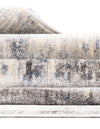 Lunar Luxe Collection Area Rug - Selene Rectangle Gray  lifestyle 45