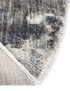 Lunar Luxe Collection Area Rug - Selene Round Gray  lifestyle 98
