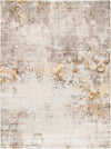 Lunar Luxe Collection Area Rug - Selene Rectangle Ivory Beige Main