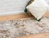 Lunar Luxe Collection Area Rug - Selene Runner Ivory Beige  lifestyle 33