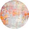 Lunar Luxe Collection Area Rug - Selene Round Multi  lifestyle 57