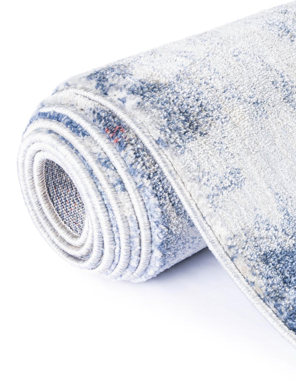 Lunar Luxe Collection Area Rug - Selene Rectangle Blue  lifestyle 44