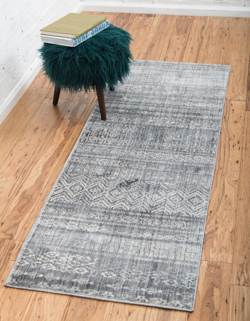 Lunar Luxe Collection Area Rug -  Artemis Runner Gray  lifestyle 63