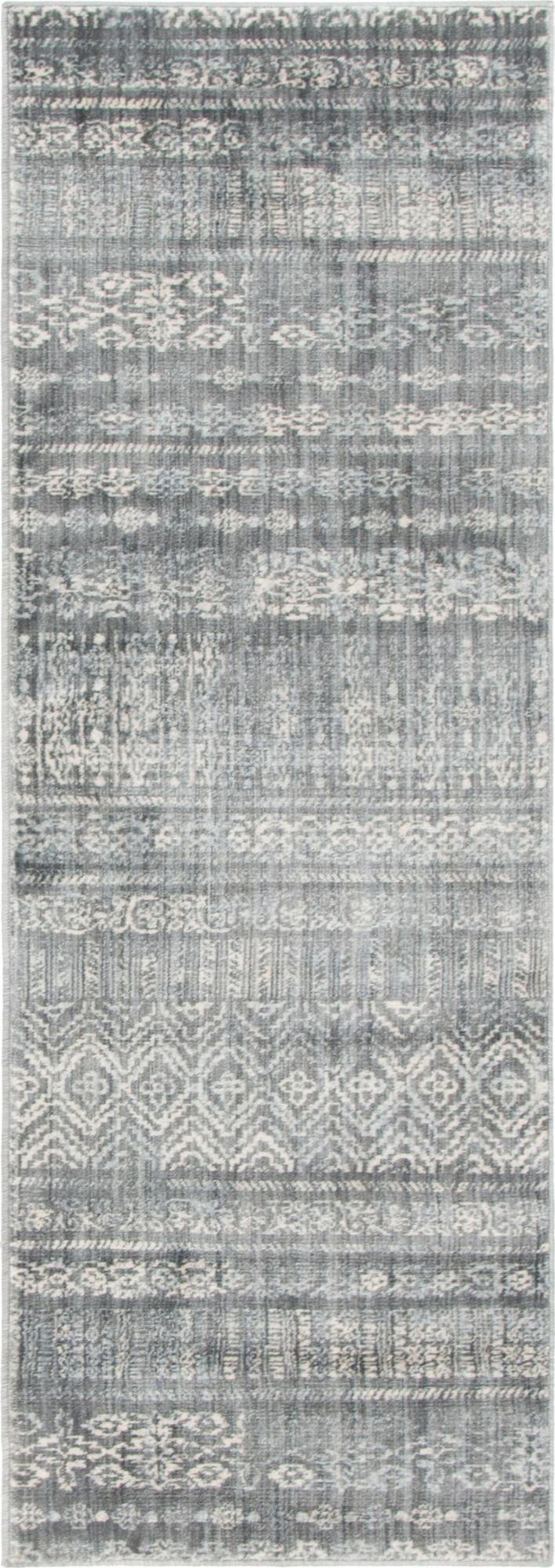 Lunar Luxe Collection Area Rug -  Artemis Runner Gray  lifestyle 73