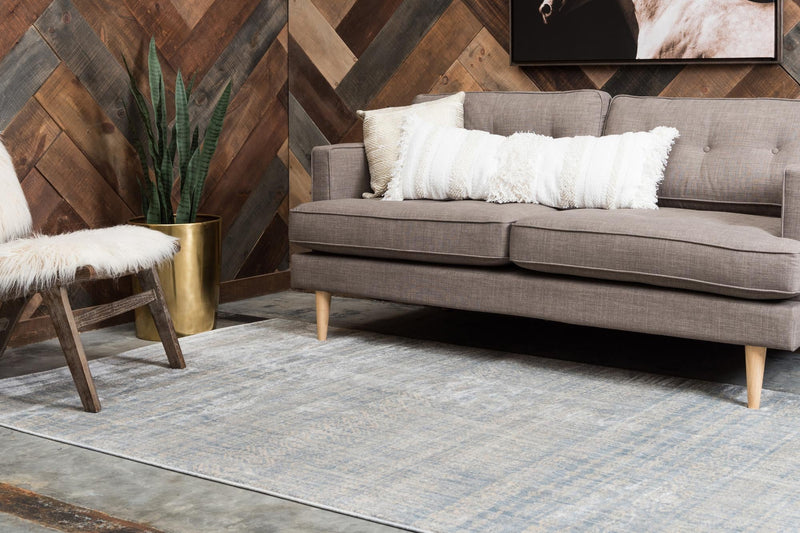 Lunar Luxe Collection Area Rug -  Artemis Rectangle Silver Mist  lifestyle 7