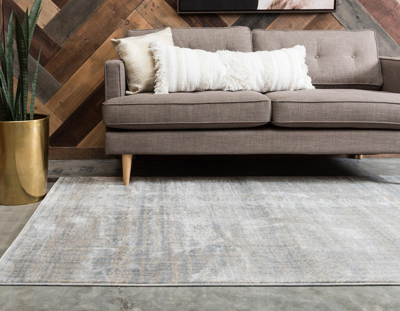 Lunar Luxe Collection Area Rug -  Artemis Rectangle Silver Mist  lifestyle 10