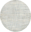 Lunar Luxe Collection Area Rug -  Artemis Round Silver Mist  lifestyle 74