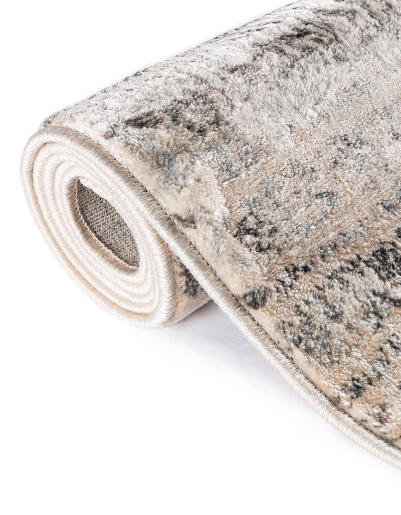 Lunar Luxe Collection Area Rug -  Artemis Round Beige  lifestyle 112