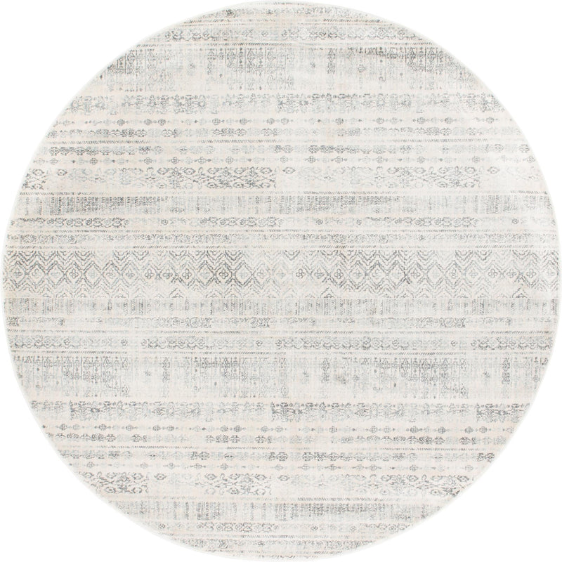 Lunar Luxe Collection Area Rug -  Artemis Round Beige  lifestyle 76