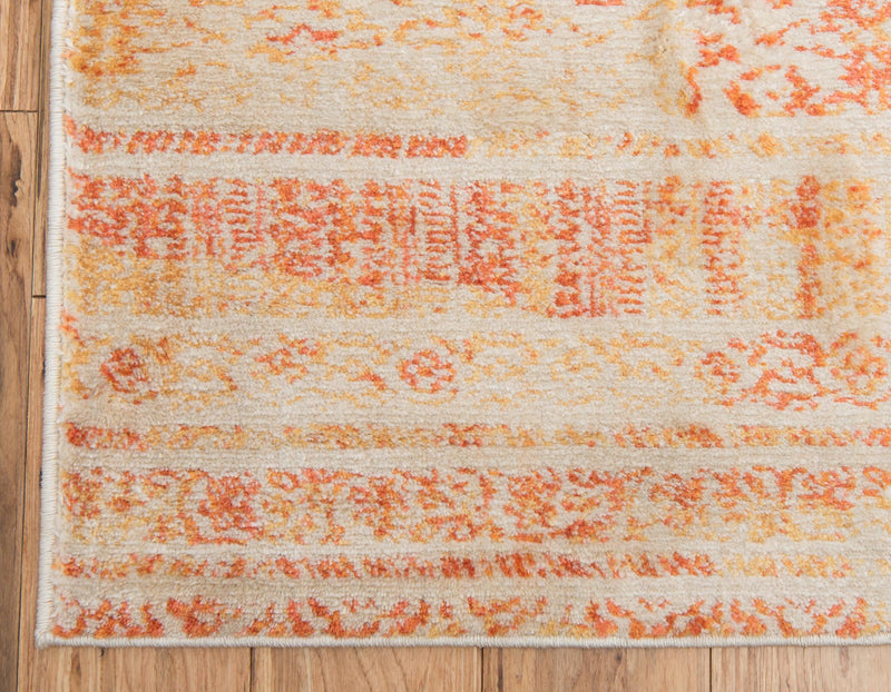 Lunar Luxe Collection Area Rug -  Artemis Rectangle Orange  lifestyle 27