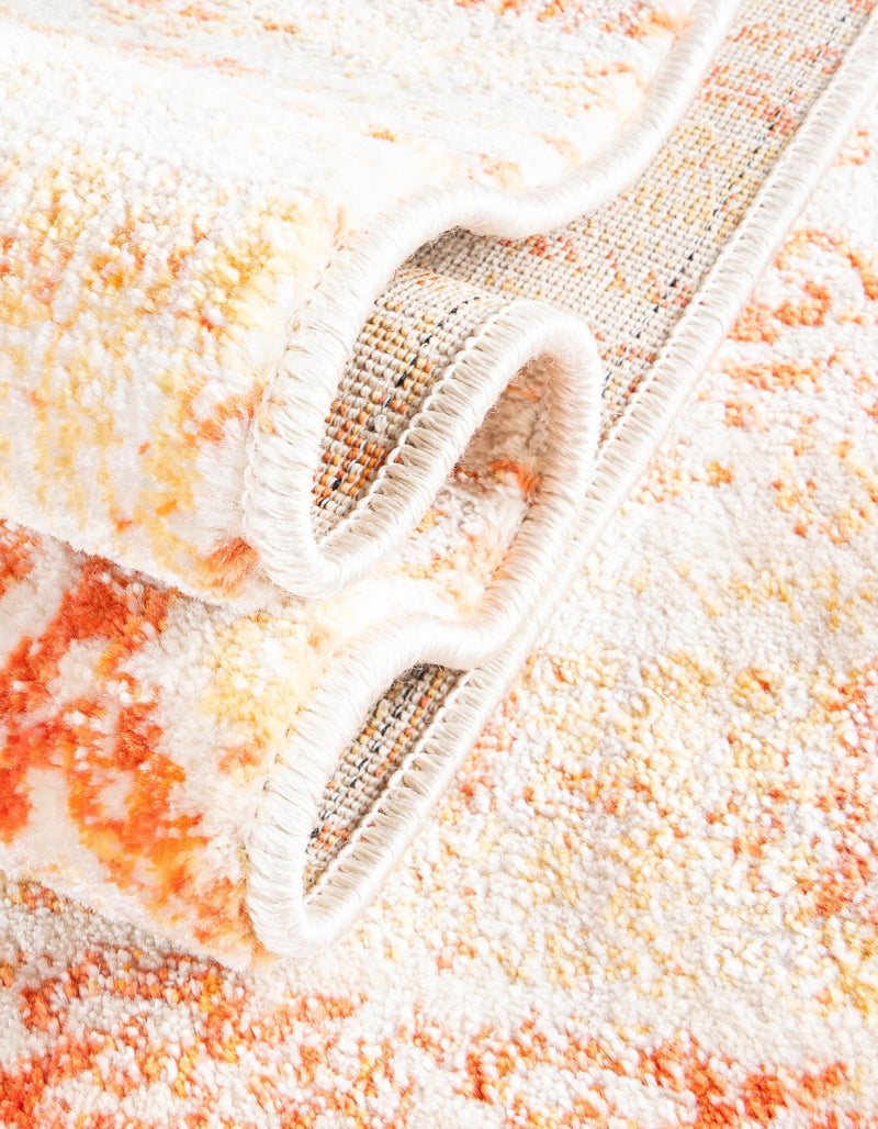Lunar Luxe Collection Area Rug -  Artemis Rectangle Orange  lifestyle 55