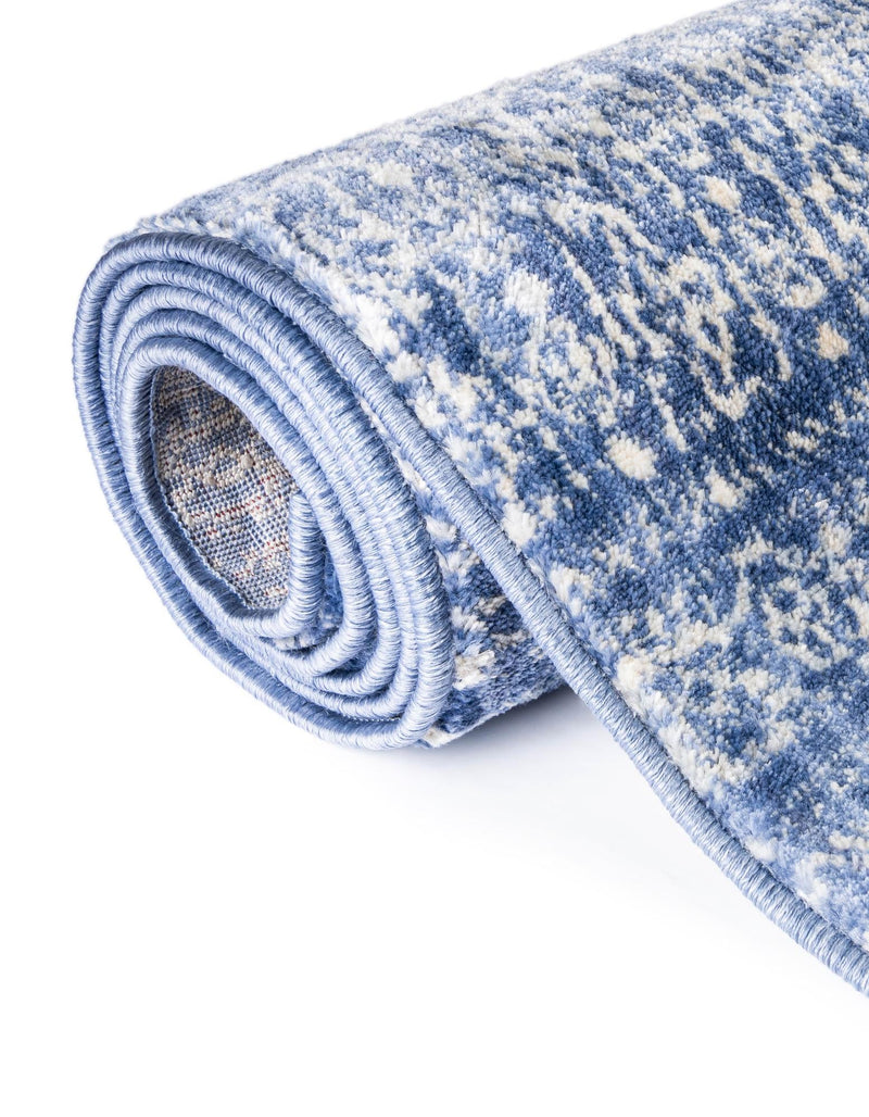 Lunar Luxe Collection Area Rug -  Artemis Rectangle Navy Blue  lifestyle 54