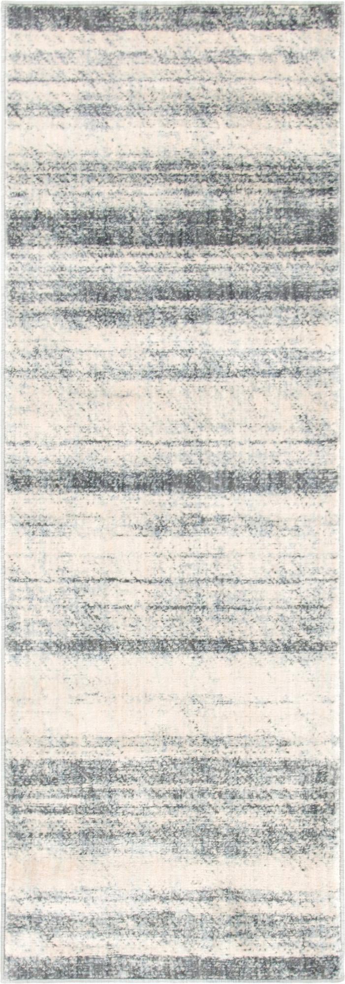 Lunar Luxe Collection Area Rug -  Titan Runner Gray  lifestyle 36