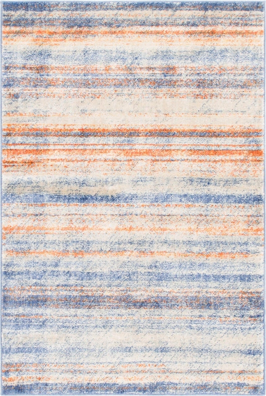 Lunar Luxe Collection Area Rug -  Titan Rectangle Multi Main